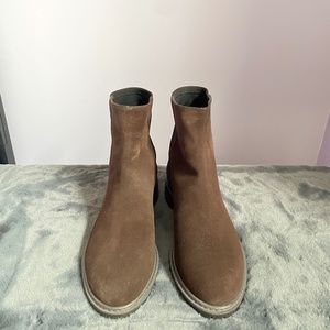 STUART WEITZMAN Suede Ankle Boots